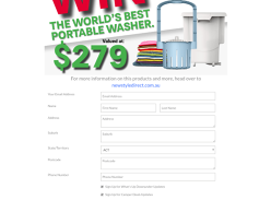 Win a Lavario Portable Clothes Washer