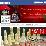 Win a Leah's Den Victorian Chess Set