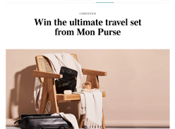 Win a Leather Weekender Bag & More