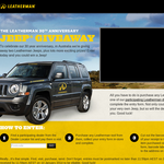 Win a 'Leatherman' Jeep & more!