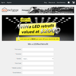 Win a LED Retrofit valued at $2,000 & save up to $500 per year off your electricity bills!