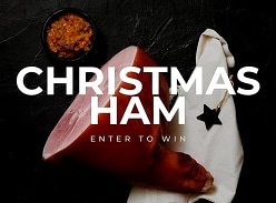 Win a Leg of Black Berkshire Ham for Xmas
