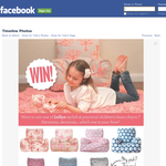 Win a Lelbys Little Living Bean Chair - Shop for Tots