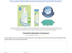 Win a Lens Prize Pack from Bausch + Lomb