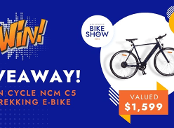 Win a Leon Cycle NCM C5 E-Trekking E-Bike