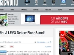 Win a LEVO Deluxe Floor Stand for your iPad