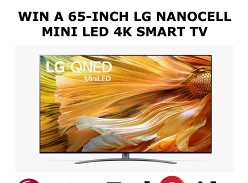 Win a LG QNED91 65