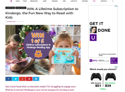 Win A Lifetime Subscription to Kindergo