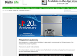 Win a limited edition 20th Anniversary PS4!
