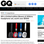 Win a limited edition Bowers & Wilkins headphone set worth over $1,000!