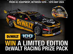 Win a Limited Edition Dewalt Racing Helmet