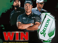 Win a limited edition golf bag used by Team Srixon
