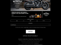 Win a Limited Edition Jack Daniel's Indian Motorcycle