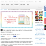 Win a limited edition Mardi Gras 'Glasshouse Fragrances' candle! - Gay News Network