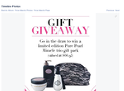 Win a limited edition Pure Pearl Miracle trio gift pack