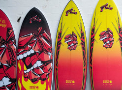 Win a Limited Edition Rusty X Rocky Ridge Surfboard