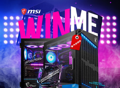 Win a Limited Edition Scorptec Ready-to-Run MSI Maverick Gaming PC