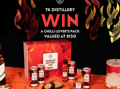 Win a Limited Release 7K Distillery Chilli Pack