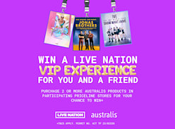 Win a Live Nation VIP Experience for 2
