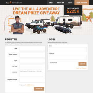 Win a Live the All 4 Adventure Dream Package