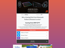 Win a Logitech & SteelSeries Peripheral Pack Worth $797