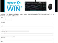 Win a Logitech G Pro Keyboard and Mouse