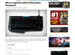 Win a Logitech G310 Atlas Dawn Keyboard!