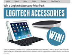 Win a Logitech Ultrathin Keyboard Folio for the iPad Mini & a Logitech Ultrathin Touch Mouse prize pack! 