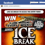 Win a long weekend every 2 weeks!