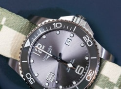 Win a Longines HydroConquest Automatic Watch or a Barton $100 Gift Card
