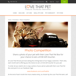 Win a Love That Pet Gift Voucher valued at $100
