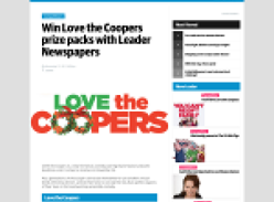 Win a Love the Coopers prize pack