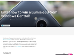 Win a Lumia 650!