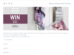 Win a Lumiere Art & Co Pack