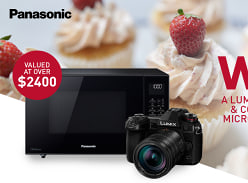 Win a Lumix G9, Lens and Convection Microwave Oven