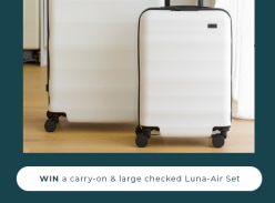 Win a Luna-Air Carry on & Large Checked 2pc Set