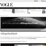 Win a luxe trip to Abu Dhabi for 2!