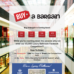 Win A Luxury Bathroom valued at $5,000! - Buy A Bargain