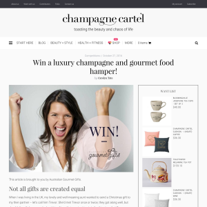 Win a luxury champagne & gourmet food hamper! - Champagne Cartel