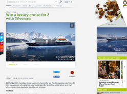 Win a luxury cruise for 2 with Silversea!