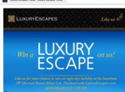Win a luxury escape to Thailand!