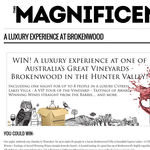 Win a luxury experience at Brokenwood in the Hunter Valley!