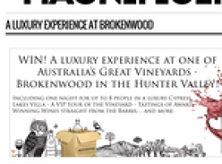 Win a luxury experience at Brokenwood in the Hunter Valley!