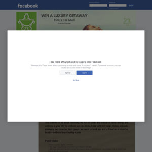 Win a Luxury Getaway for 2 to Bali