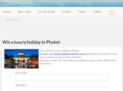 Win a luxury holiday to Phuket