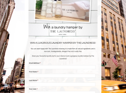 Win a luxury laundry hamper by 'The Laundress'!