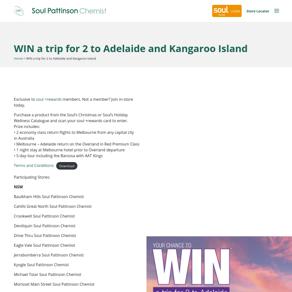 Win a Luxury Trip for 2 to Kangaroo Island