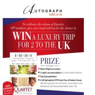 Win a luxury trip for 2 to the UK!