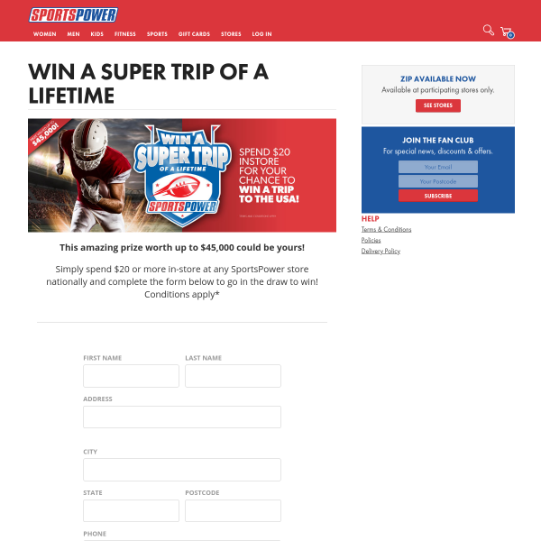 Win a Luxury Trip to the USA