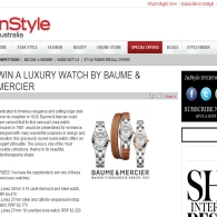 Win a Luxury Watch by Baume & Mercier